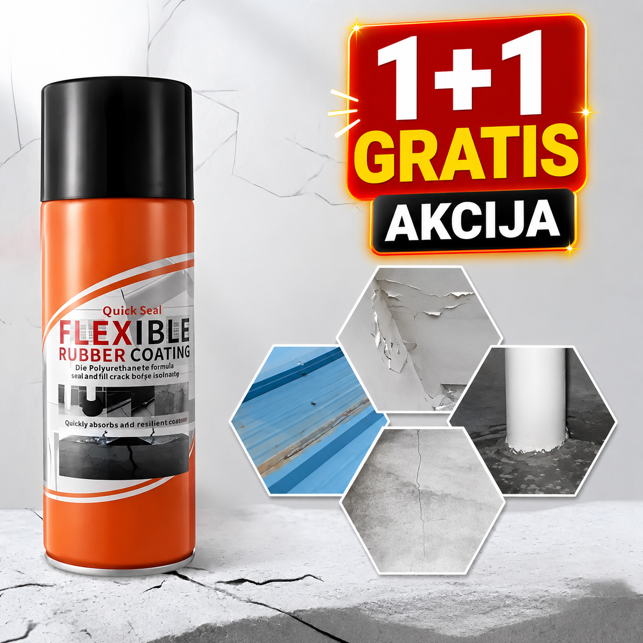 Tečna Guma Flexible™ 1+1 GRATIS!
