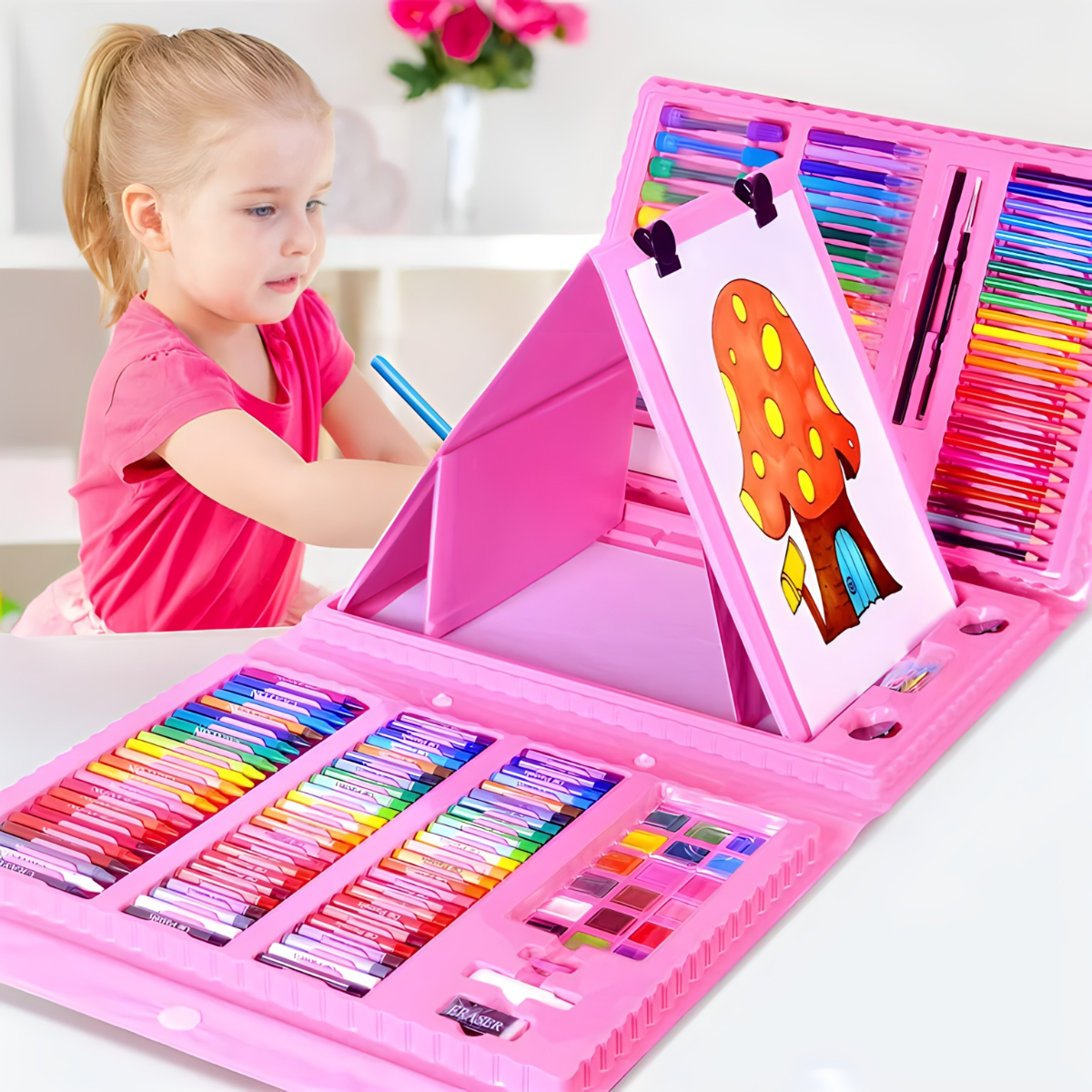 Kofer sa bojicama za djecu (208 dijelova) Img5 - Lindomanija.com