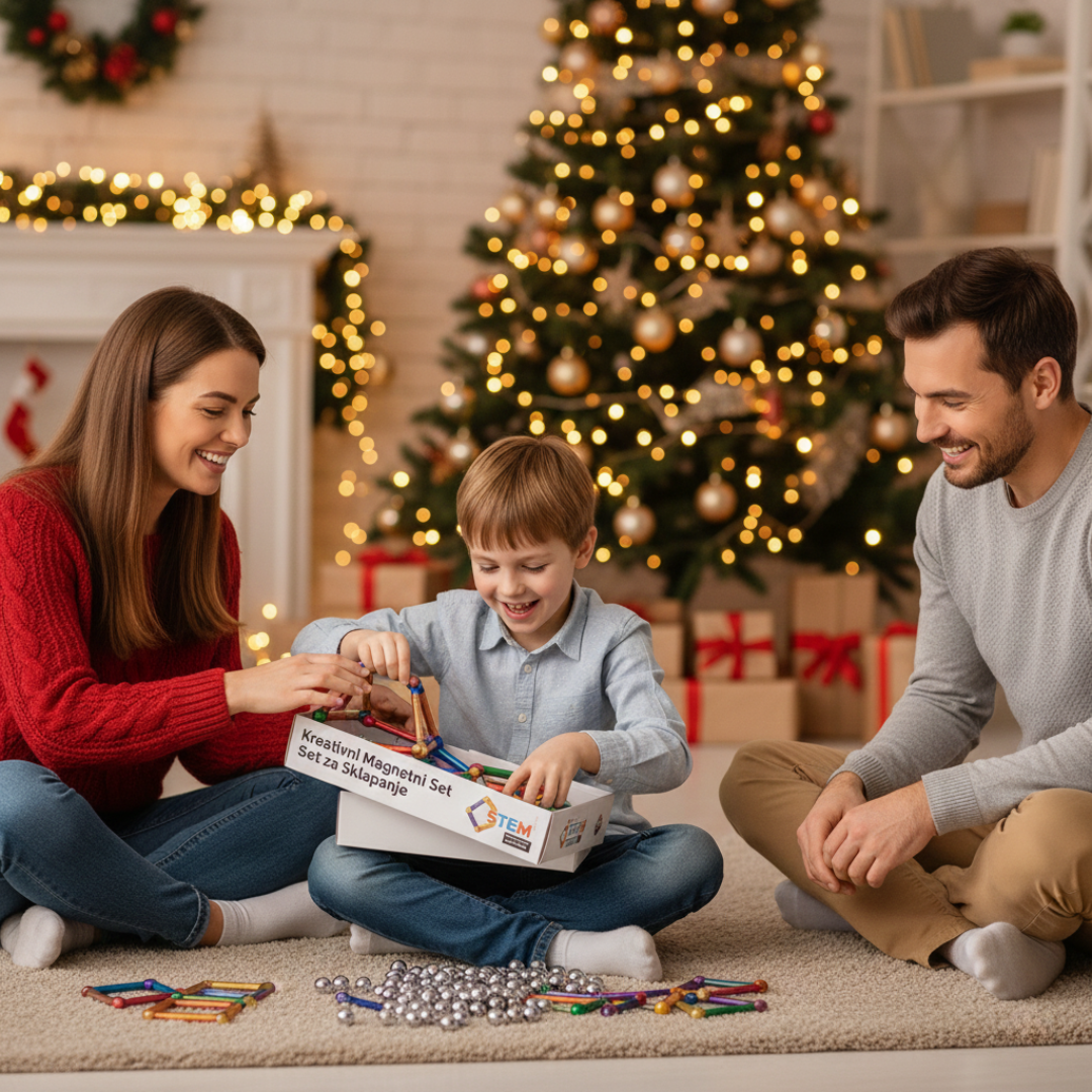 Kreativni Magnetni Set za Sklapanje - Lindomanija