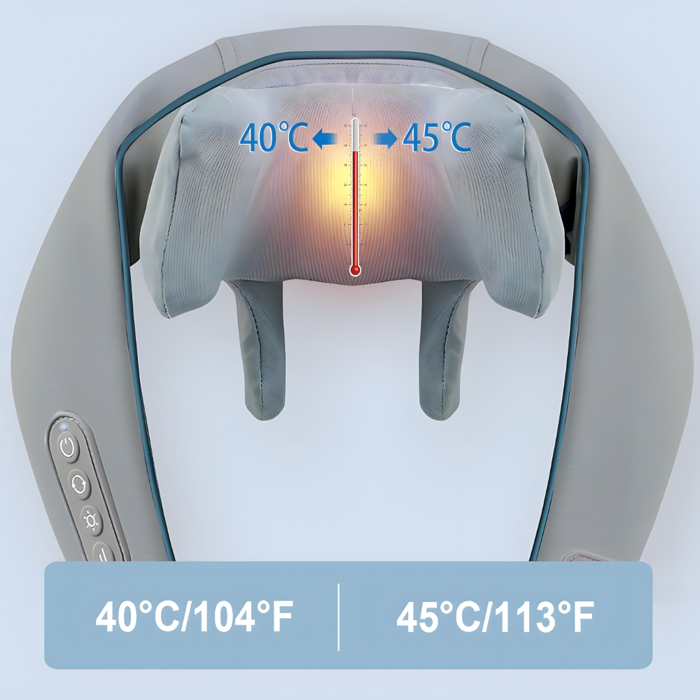 Masažer za vrat i ramena sa grijačem Img11 - lindomanija.com