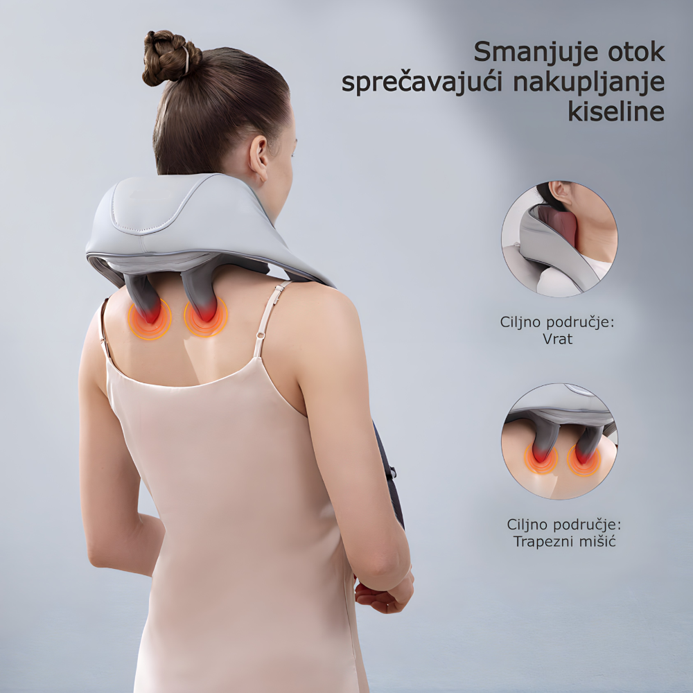 Masažer za vrat i ramena sa grijačem Img16 - lindomanija.com