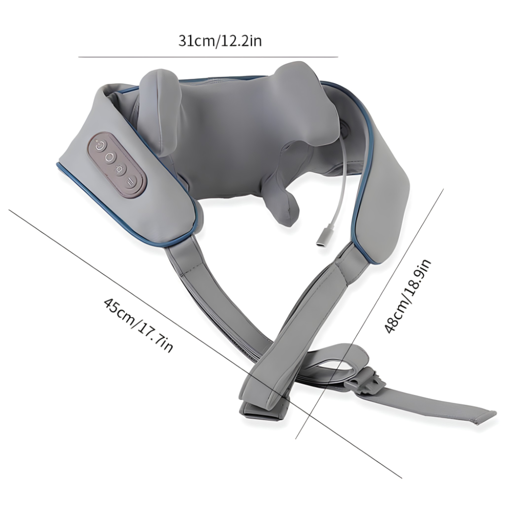 Masažer za vrat i ramena sa grijačem Img2 - lindomanija.com