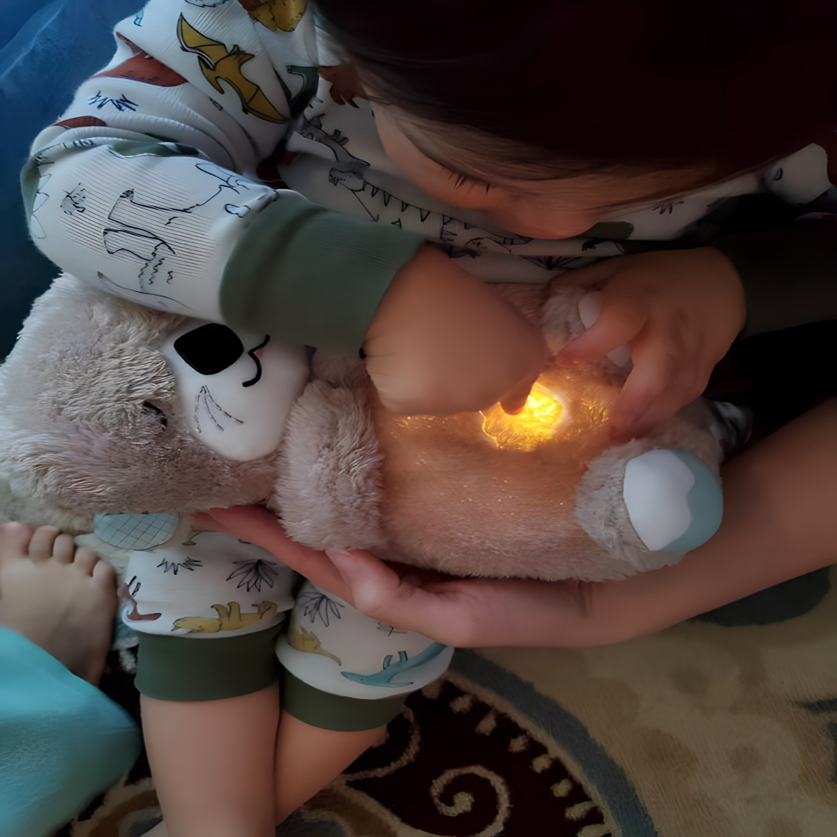 Plišani medvjedić koji diše Img6 - Lindomanija