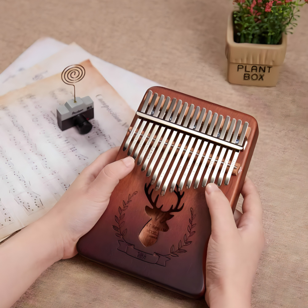 Profesionalna kalimba od mahagonija - Lindomanija