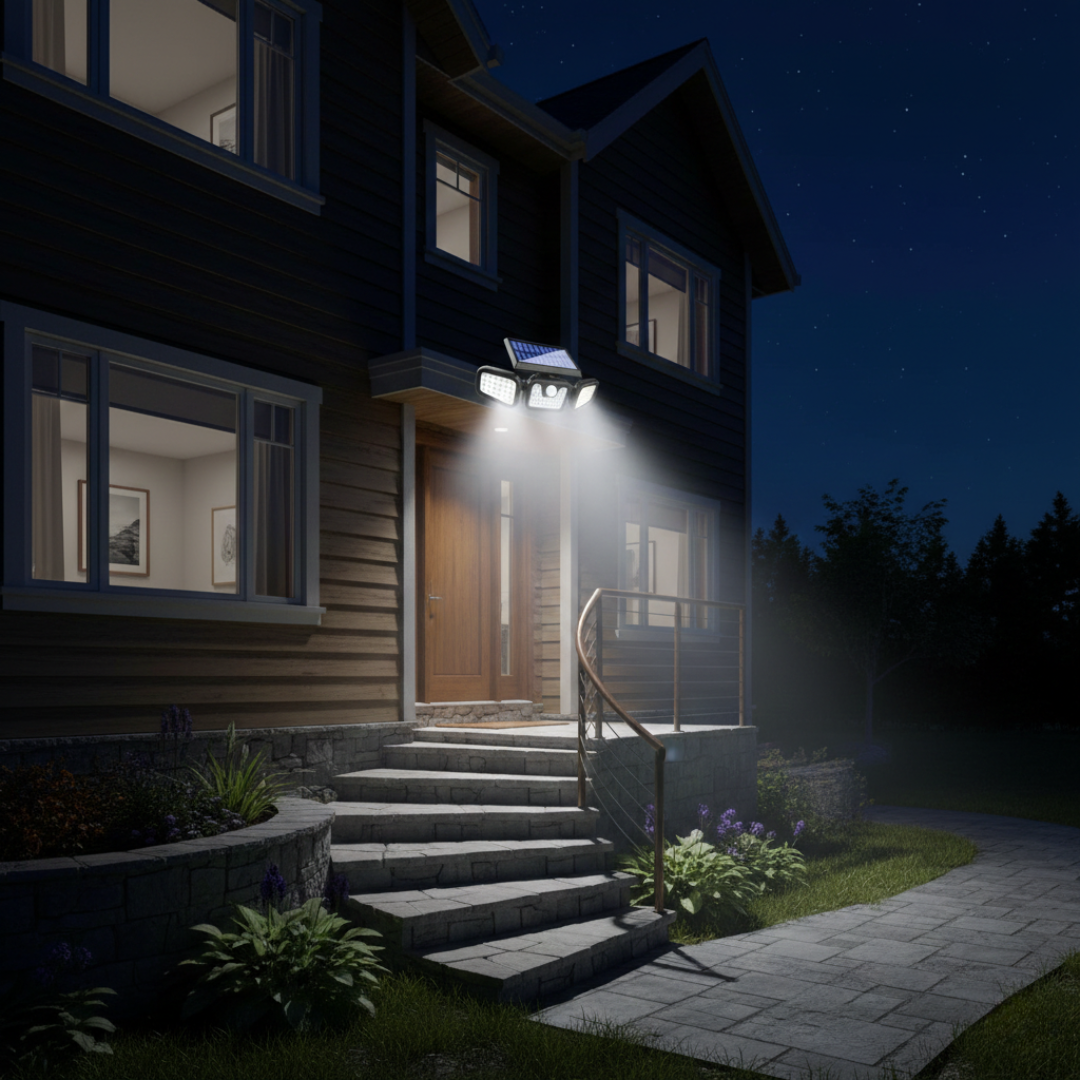 Trostrani solarni reflektor