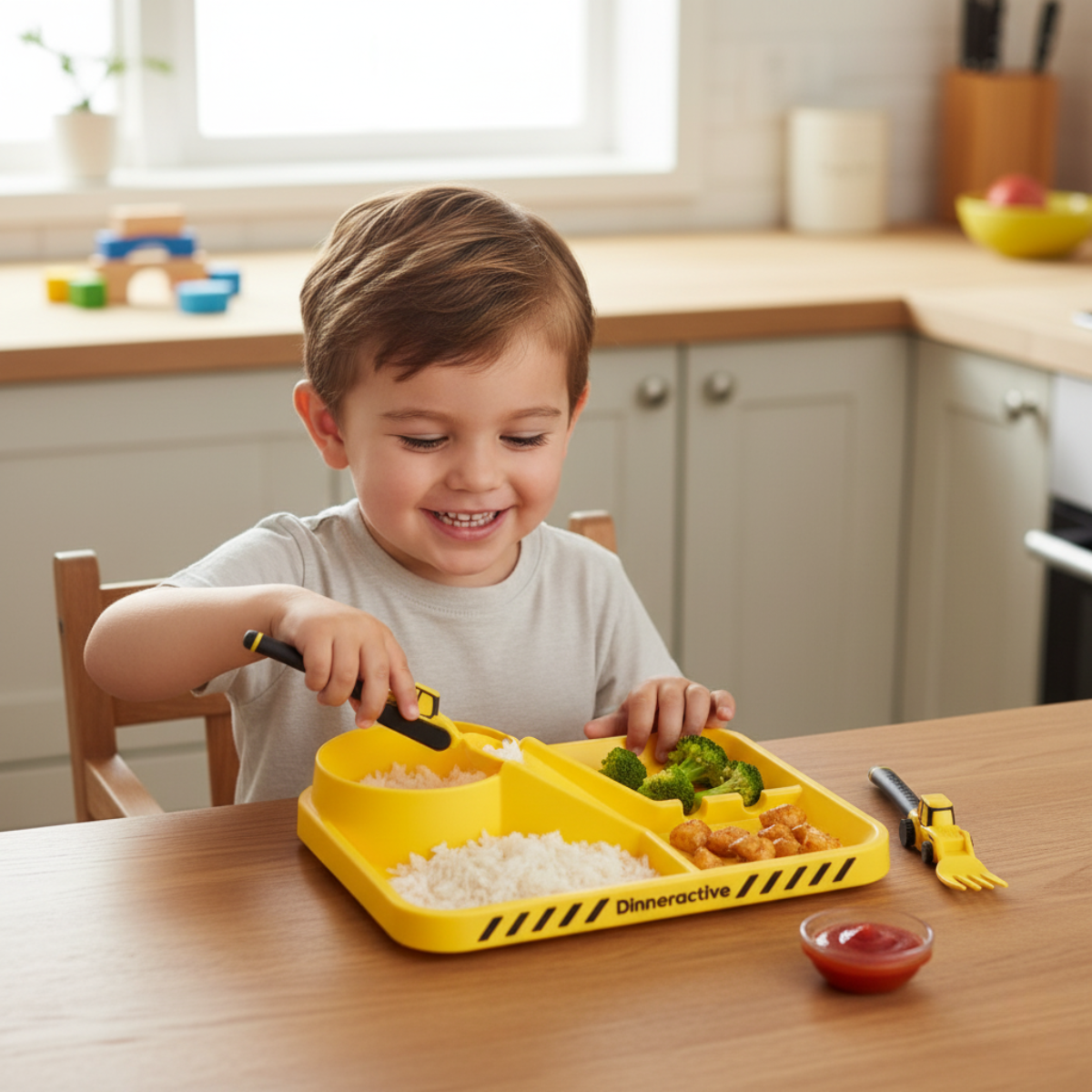 Zabavni dječiji set za jelo