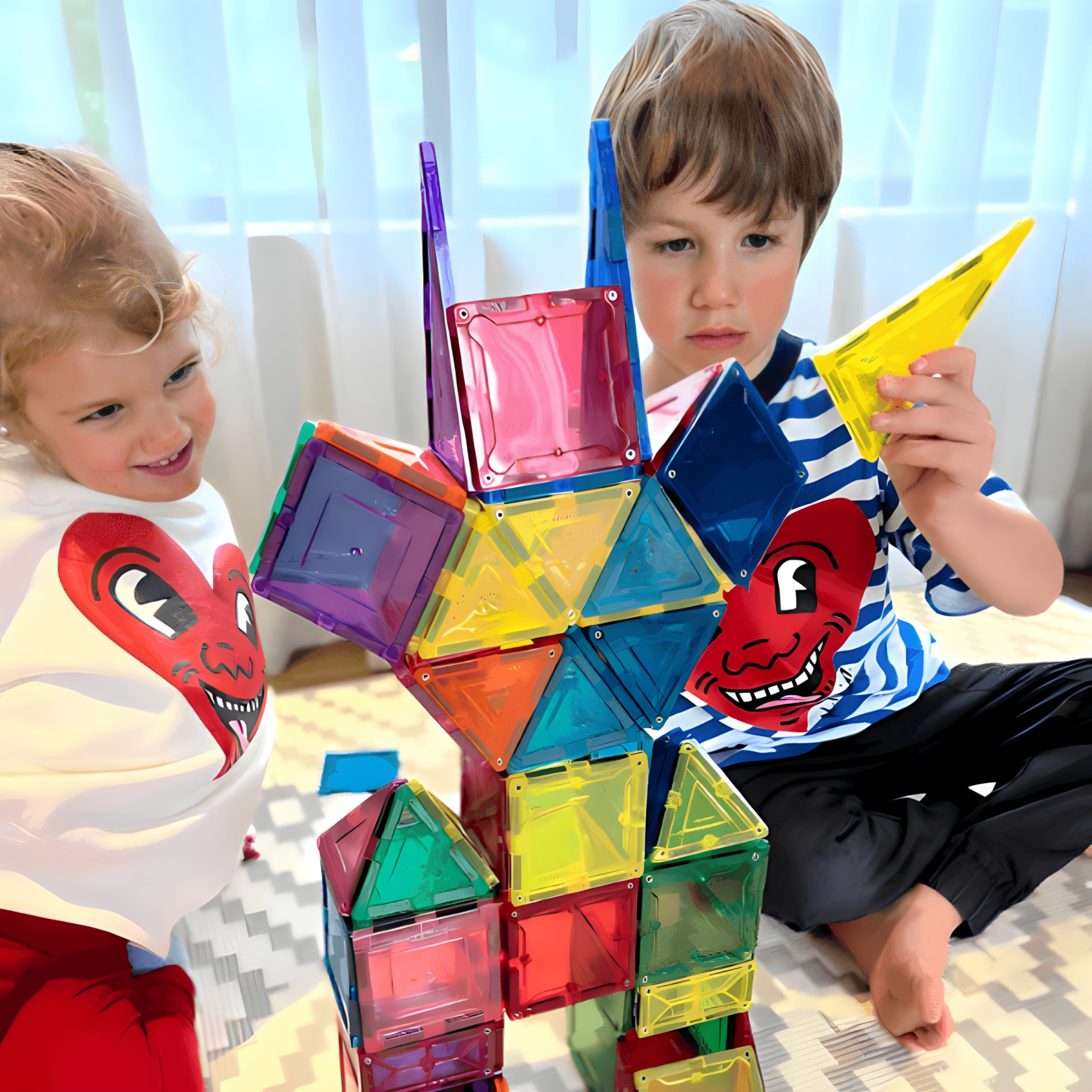 Set magnetnih blokova za djecu Img13 - lindomanija.com