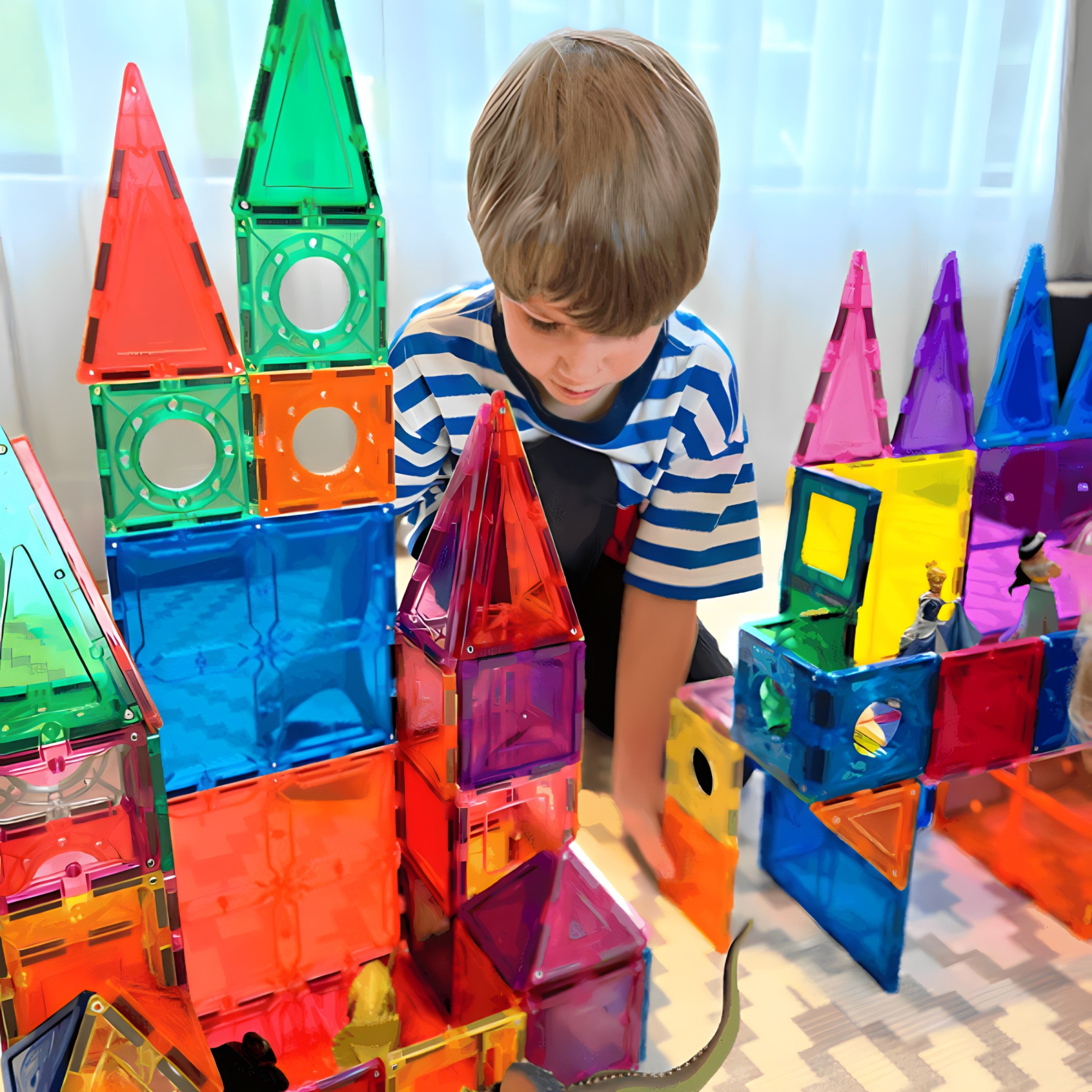 Set magnetnih blokova za djecu Img9 - lindomanija.com