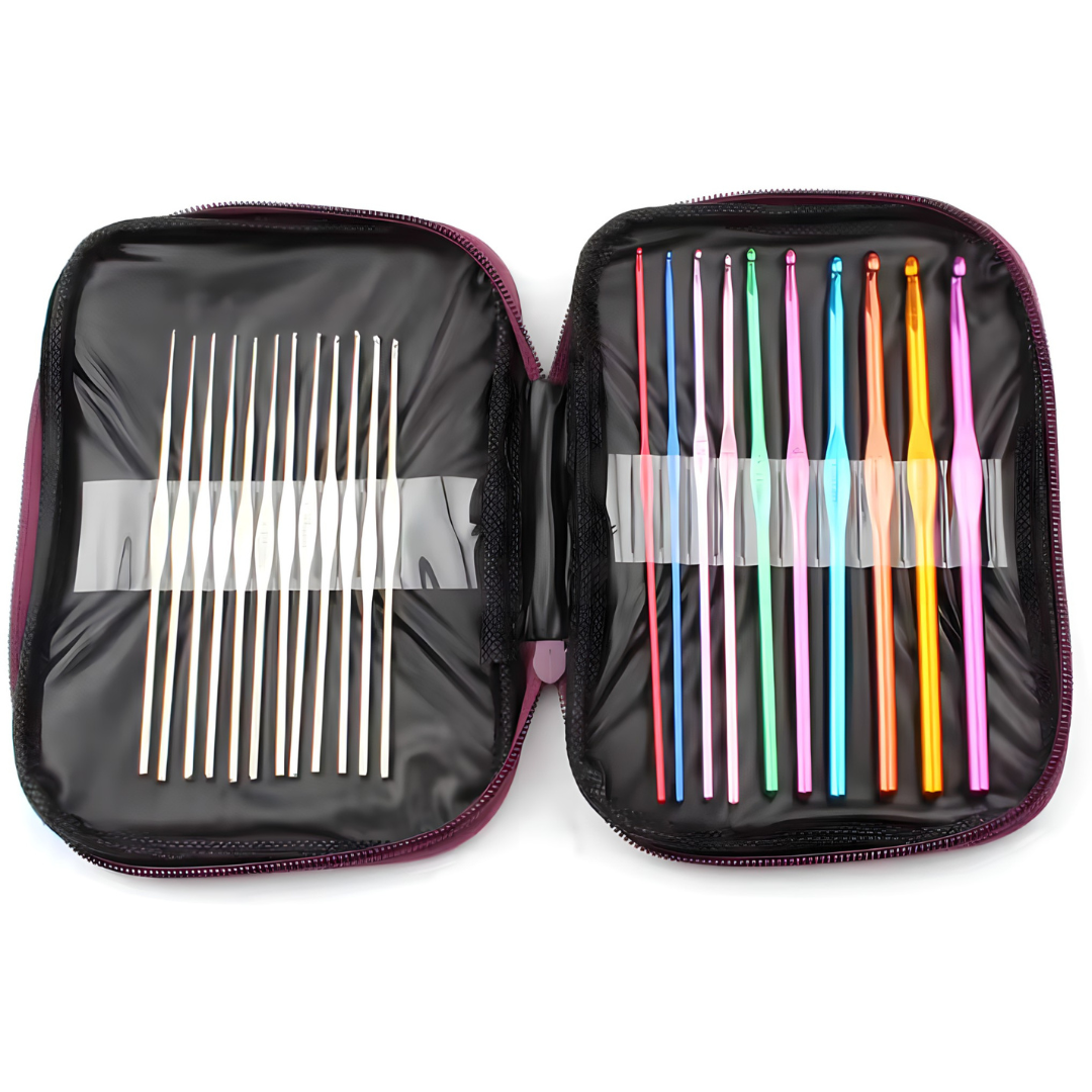 Set za heklanje - 50 dijelova - Lindomanija