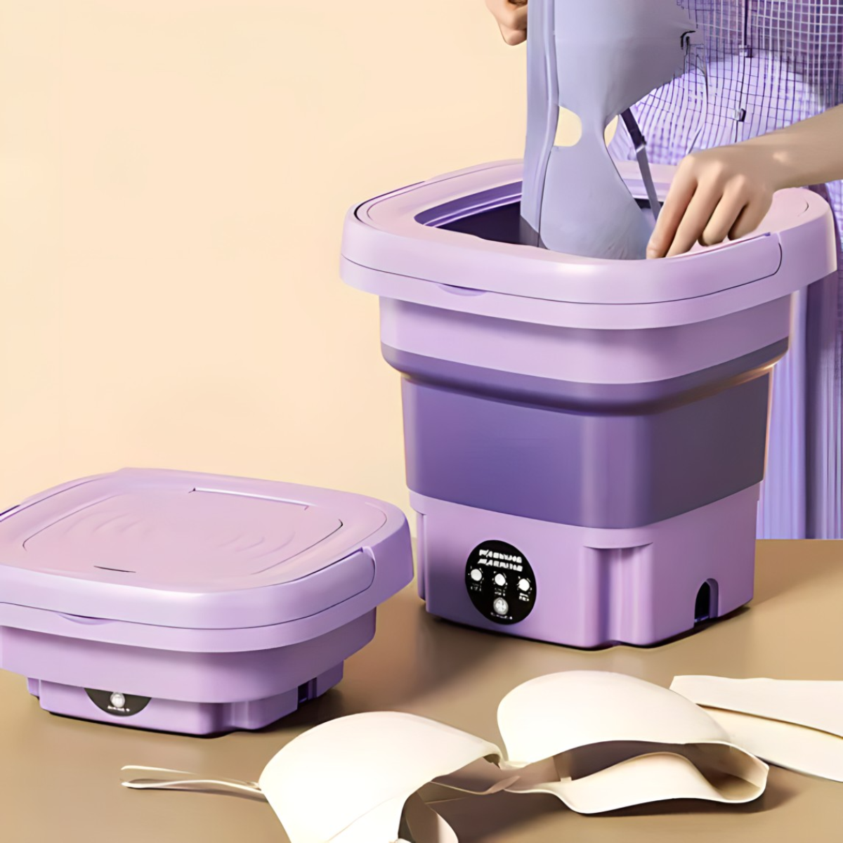 Sklopiva mašina za pranje veša - 8L Img 1 - Lindomanija