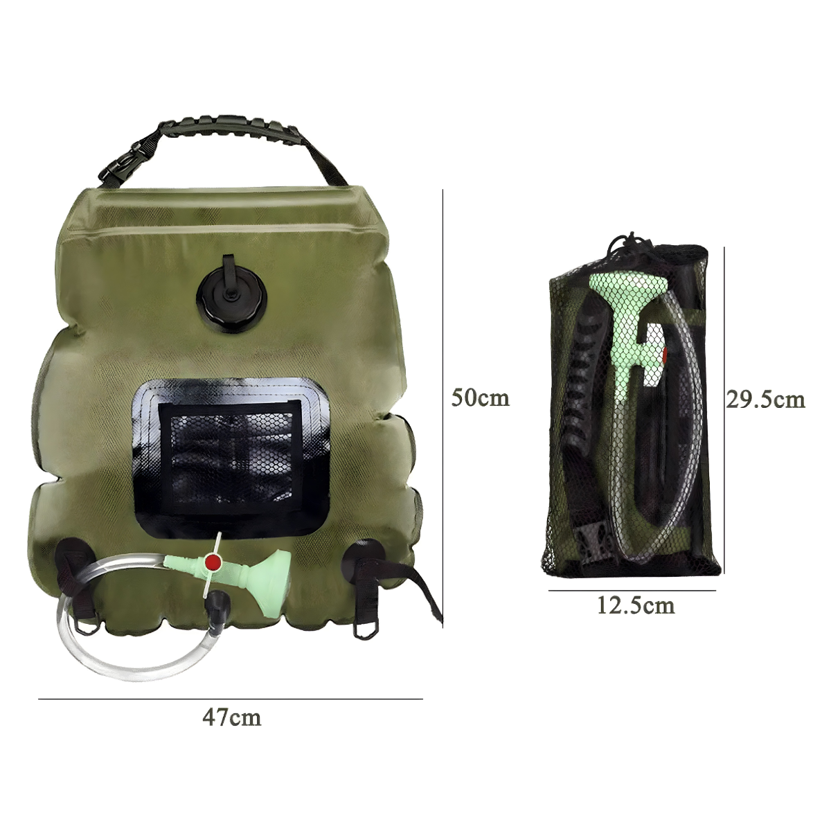 Solarni tus za kampovanje 20L - Lindomanija