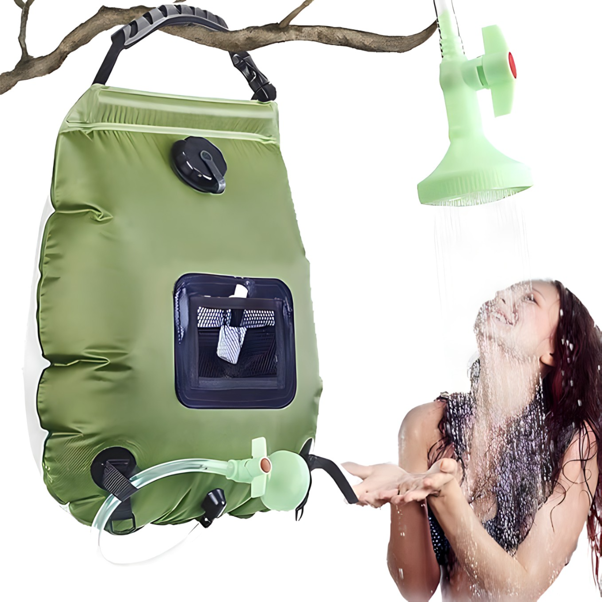 Solarni tus za kampovanje 20L - Lindomanija