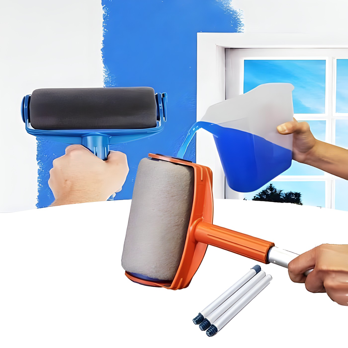 Valjak za krečenje 5u1 set Img 2 - Lindomanija