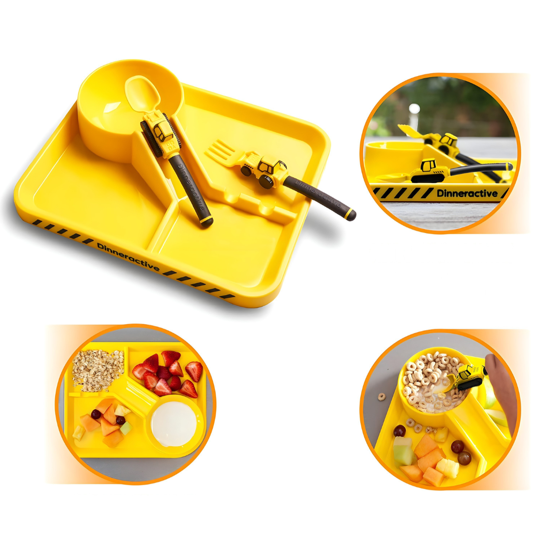 Zabavni djeciji set za jelo - Lindomanija