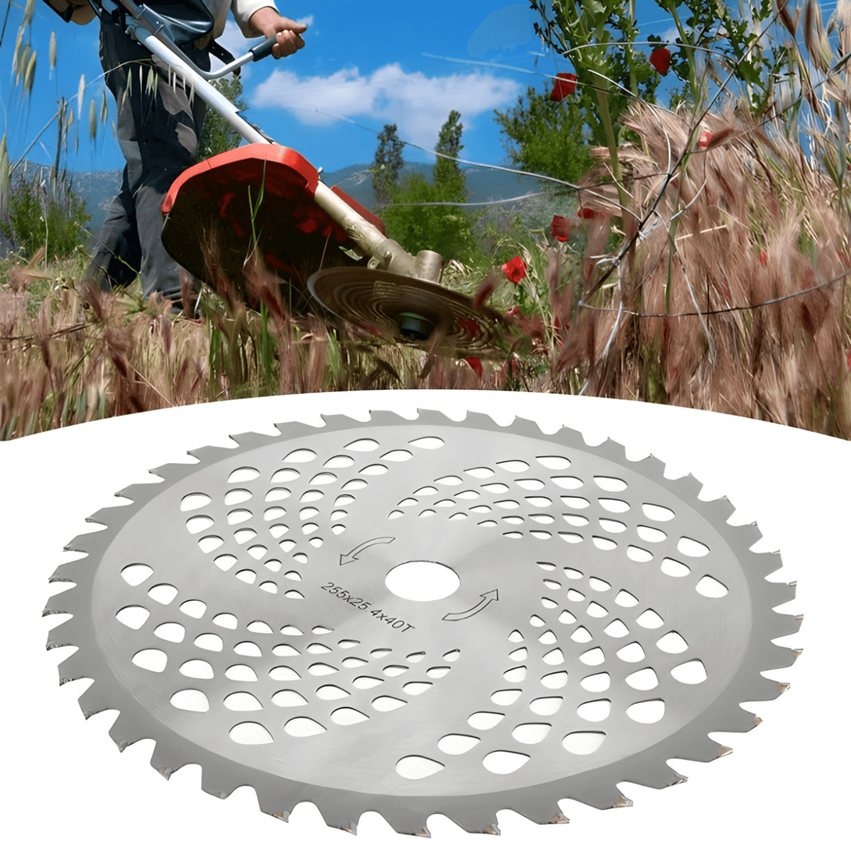 Disk za trimer sa 40 oštrica - Lindomanija
