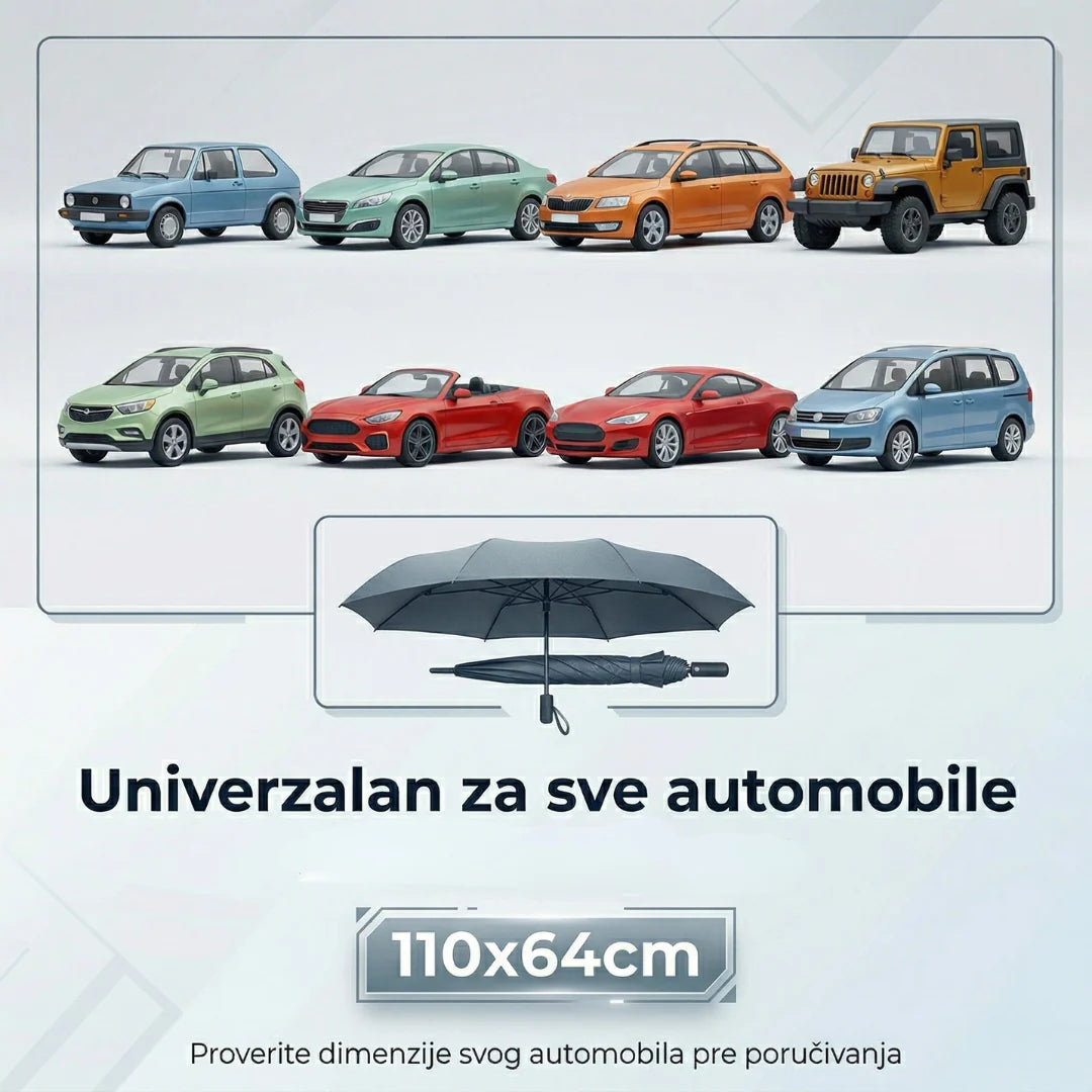 Kišobran za vjetrobransko staklo automobila