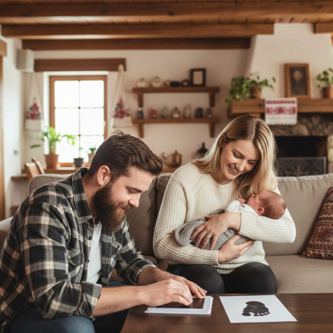 Baby print kolaz - Lindomanija