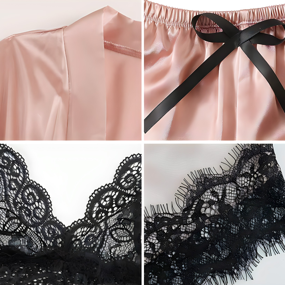 Komplet za spavanje – cipkasti ves - Lindomanija