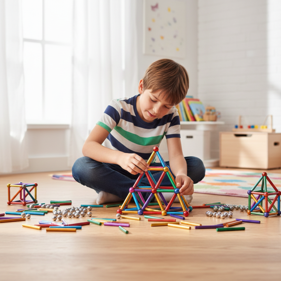 Kreativni Magnetni Set za Sklapanje - Lindomanija