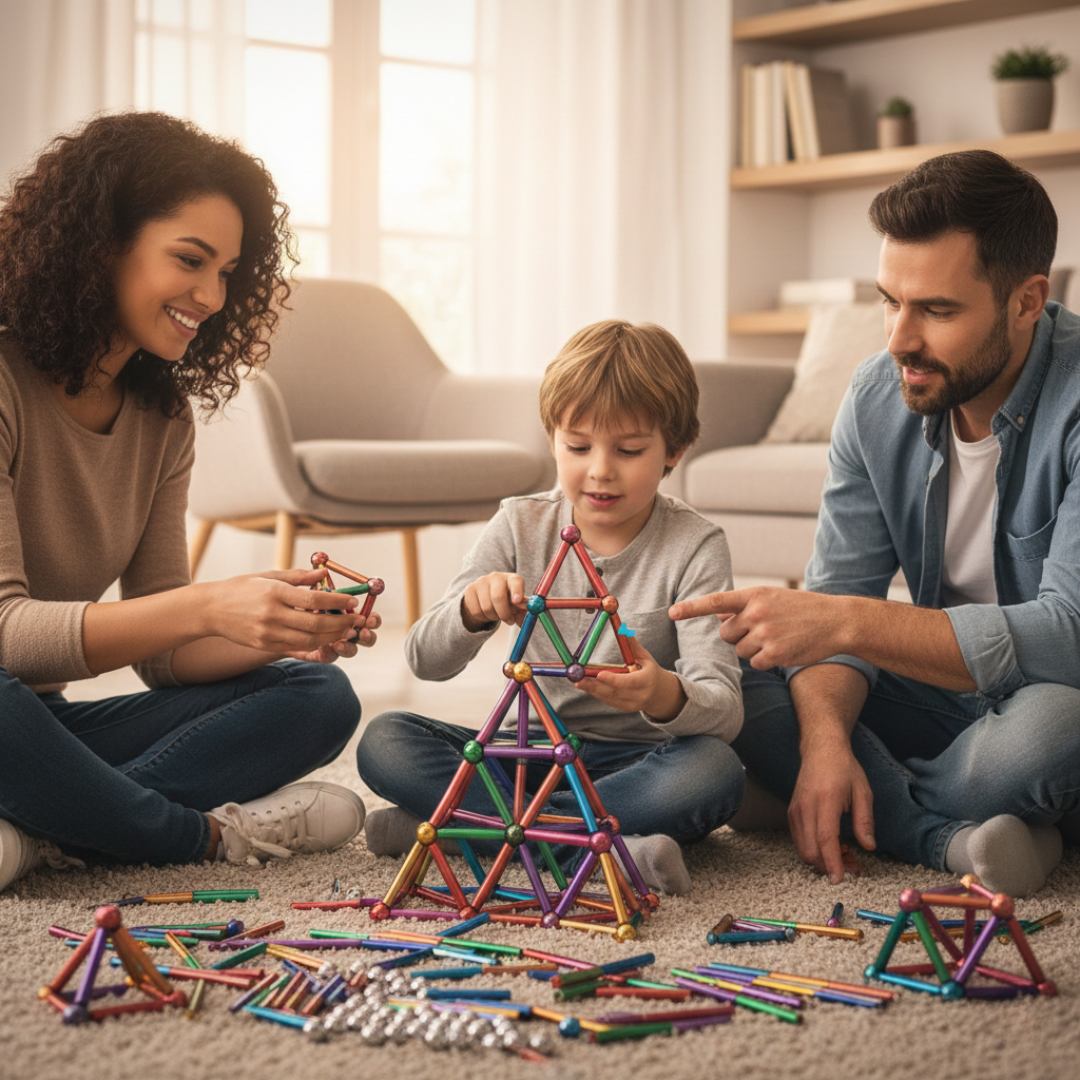 Kreativni Magnetni Set za Sklapanje - Lindomanija