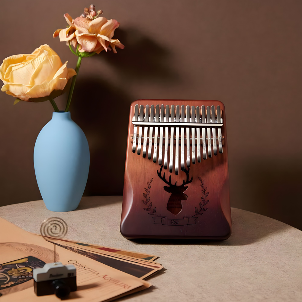 Profesionalna kalimba od mahagonija - Lindomanija