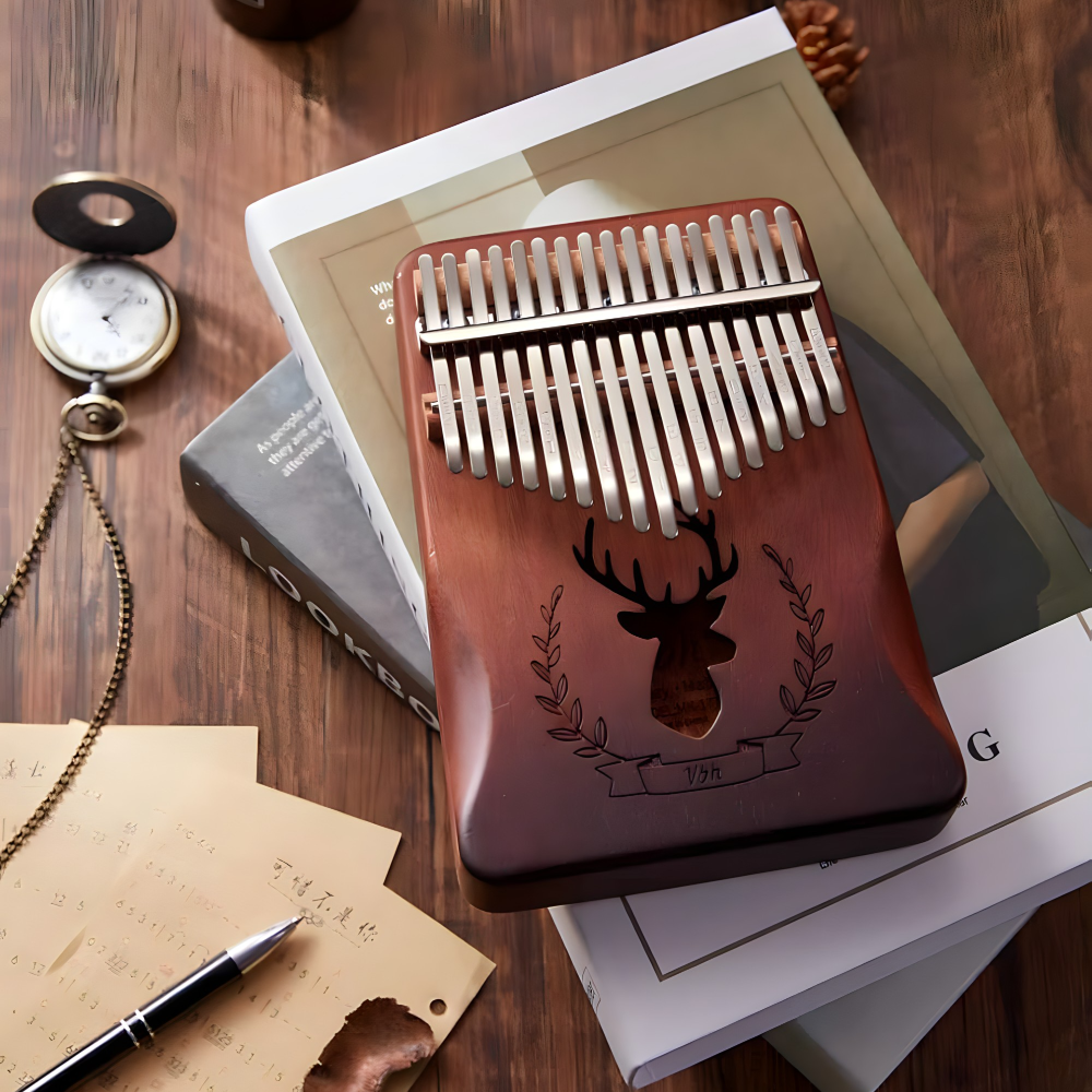 Profesionalna kalimba od mahagonija - Lindomanija