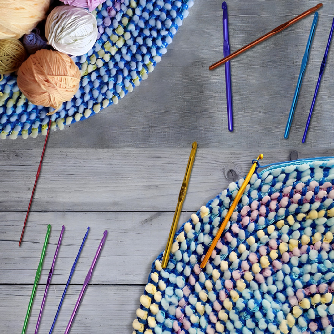 Set za heklanje - 50 dijelova - Lindomanija