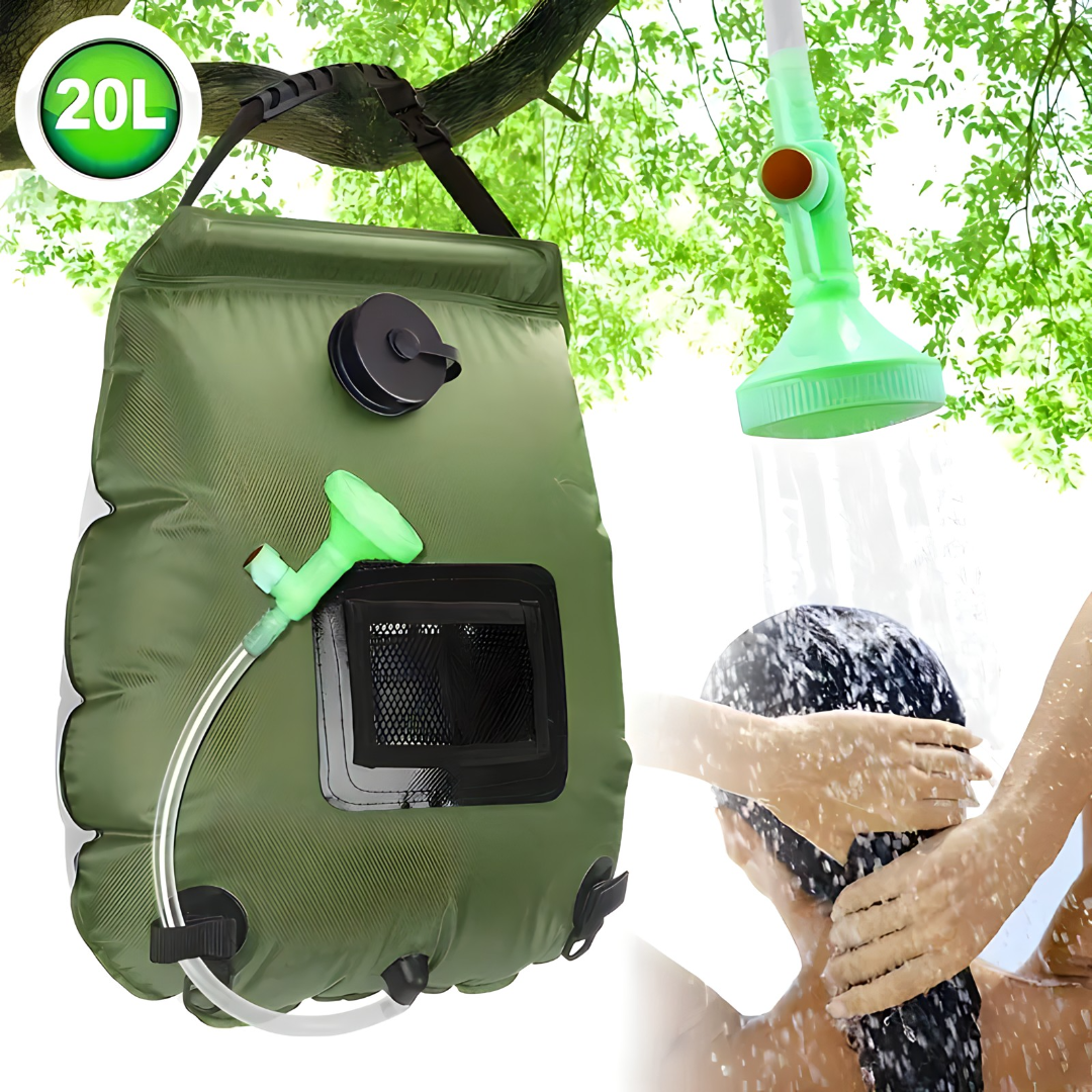 Solarni tus za kampovanje 20L - Lindomanija