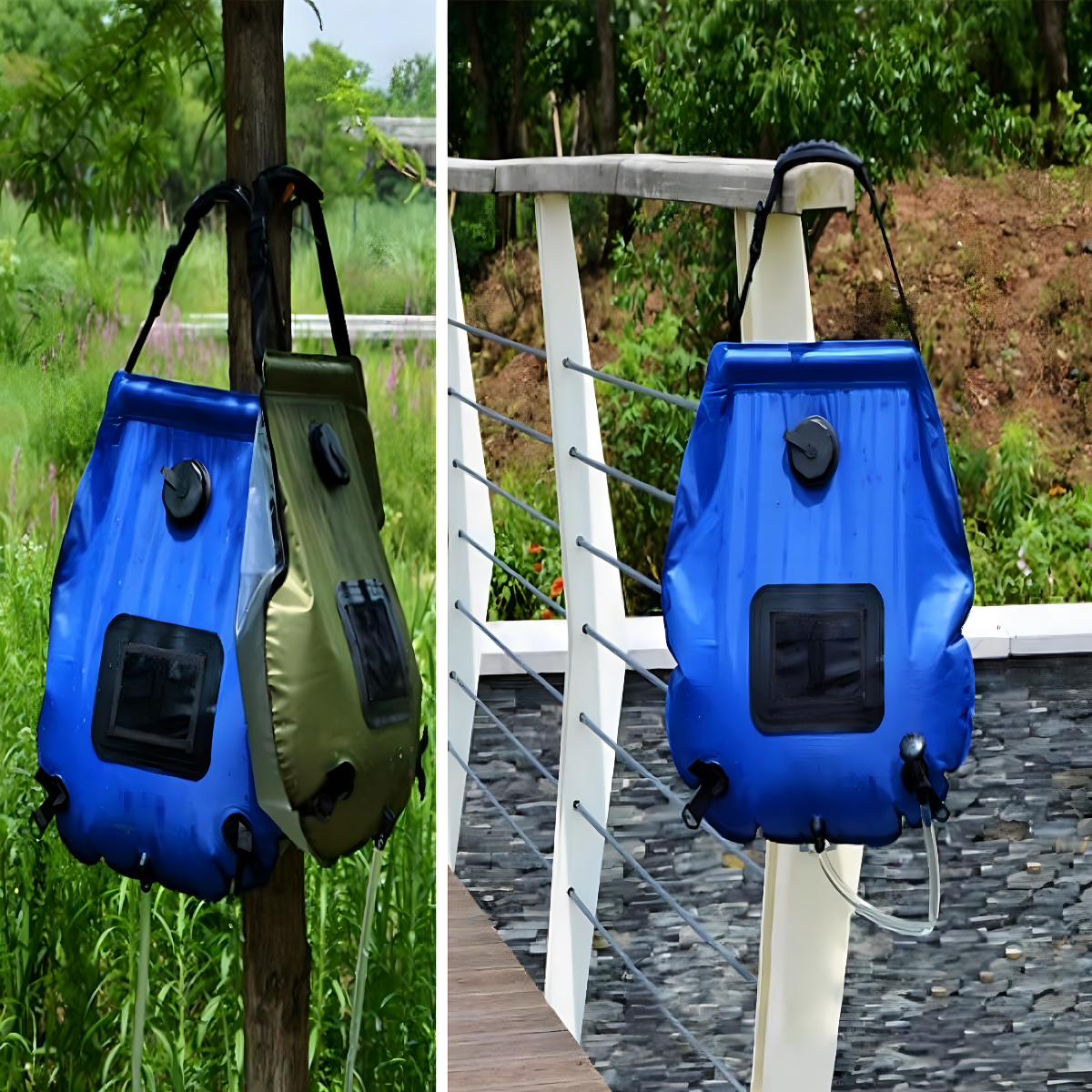 Solarni tus za kampovanje 20L - Lindomanija