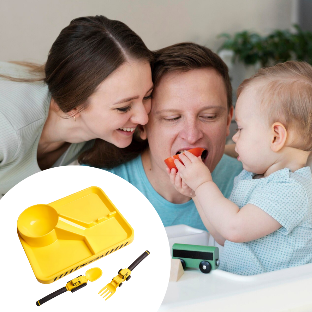 Zabavni djeciji set za jelo - Lindomanija