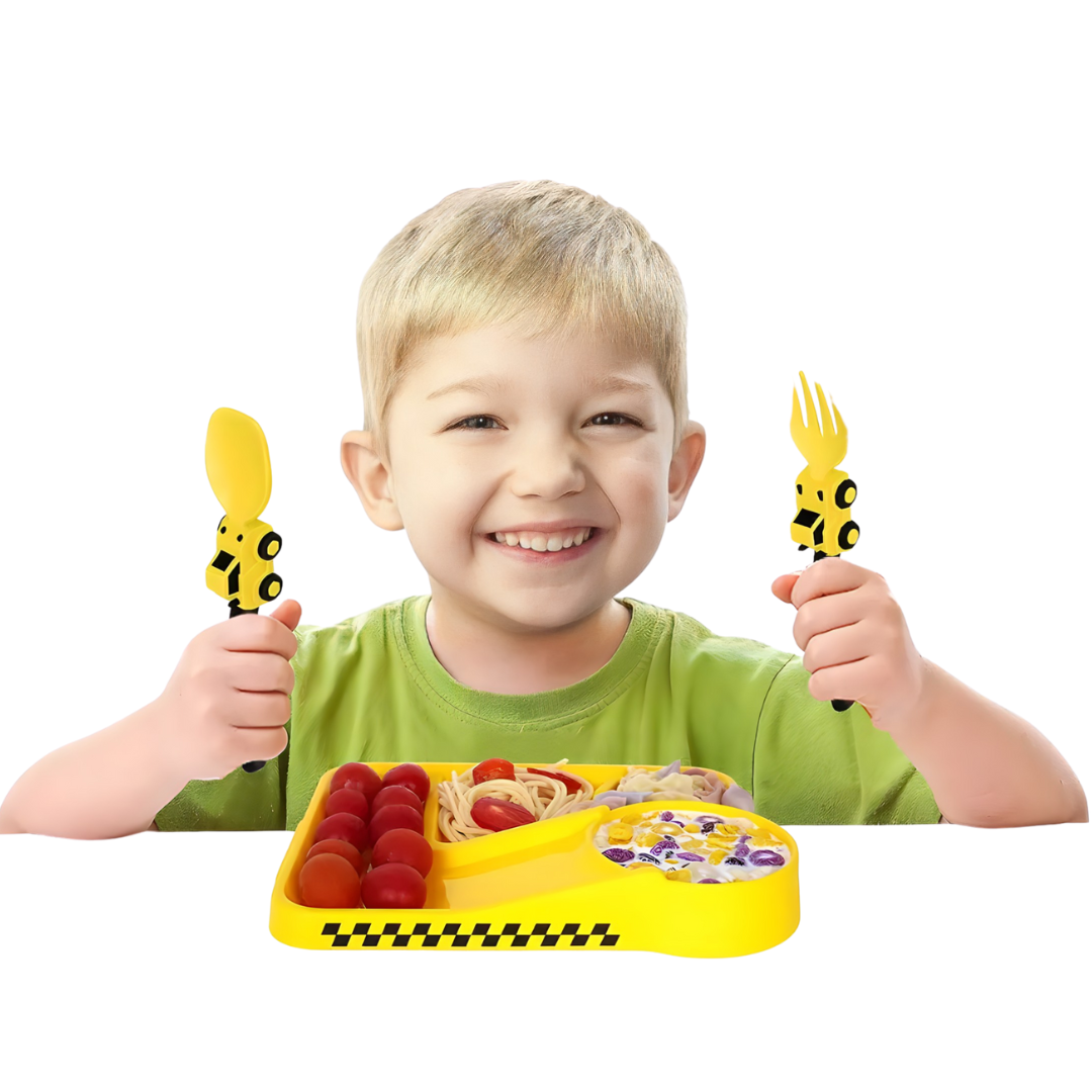 Zabavni djeciji set za jelo - Lindomanija