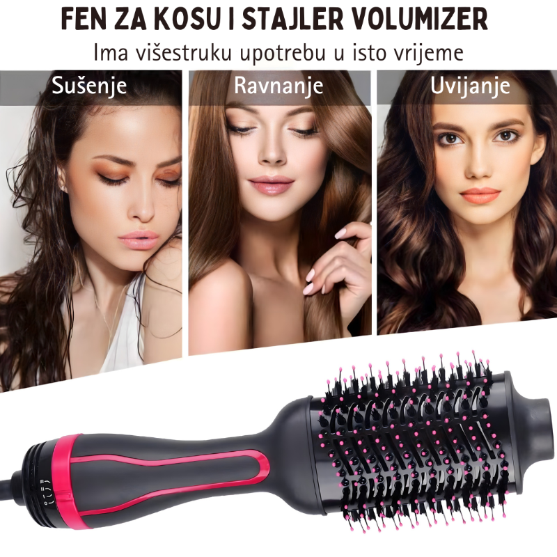 Četka — jednostavno korištenje jednom rukom
